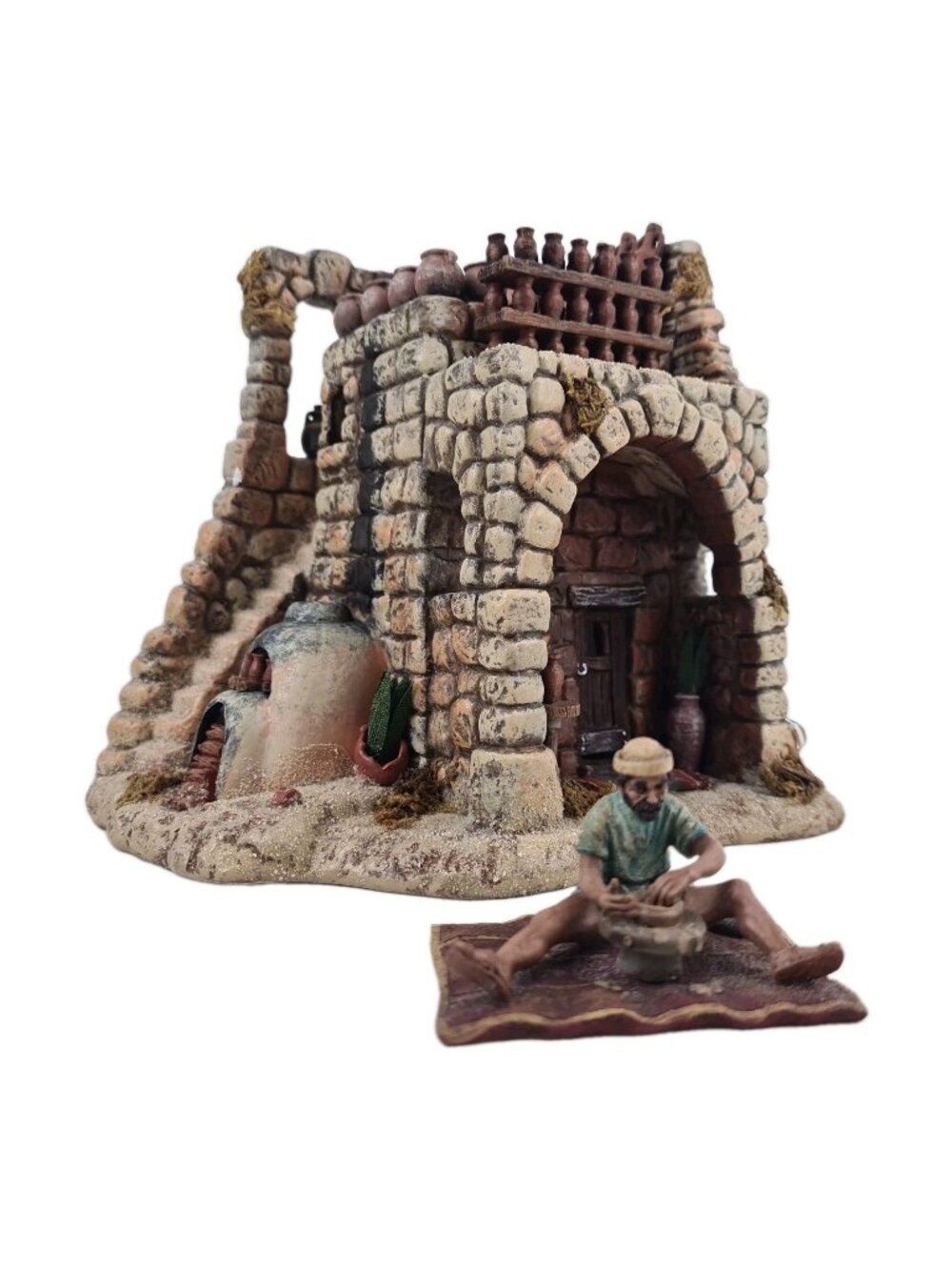 Department 56 Potter's Shop 59812 Nativity Holy Land Little Town of Bethlehem